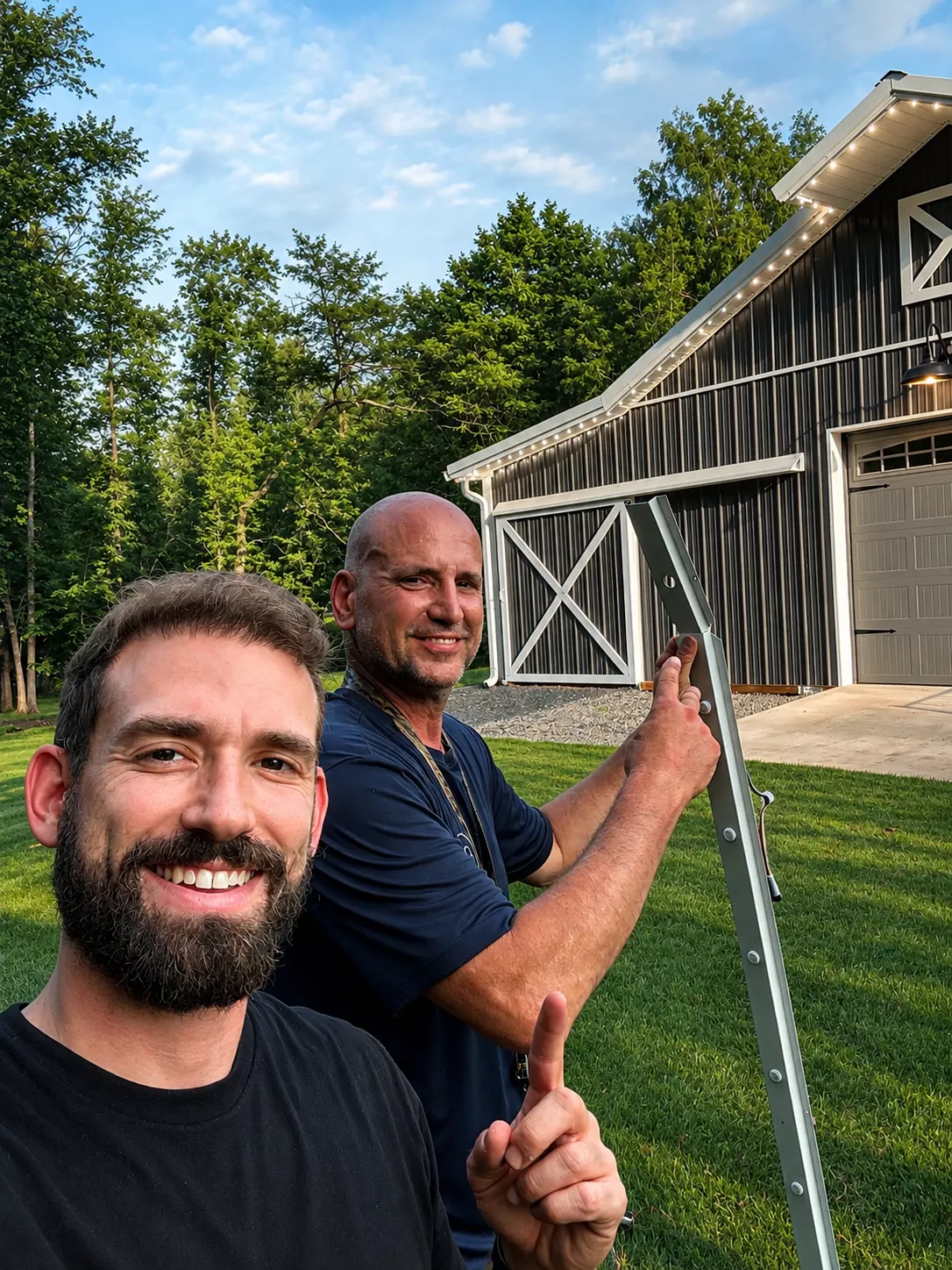 Our team — clean installs, happy customers